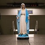 SUBWAY ROSARY,BLESSED MOTHER,NYC,NEW YORK MARY